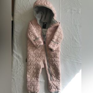 Pink with grey fleece